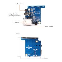 สำหรับสีส้ม Pi ศูนย์512MB Allwinner H3ชิปไมโครคอมพิวเตอร์คณะกรรมการพัฒนาการการเขียนโปรแกรมไมโครคอนลเลอร์คณะกรรมการการขยายตัว