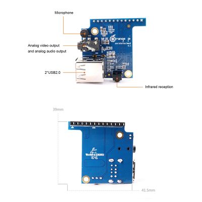 สำหรับสีส้ม Pi ศูนย์512MB Allwinner H3ชิปไมโครคอมพิวเตอร์คณะกรรมการพัฒนาการการเขียนโปรแกรมไมโครคอนลเลอร์คณะกรรมการการขยายตัว