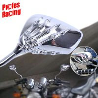 Motorcycle Skull Hand Rearveiw Mirrors 1 Pair For Suzuki Boulevard M109R M50 M90 M95 C109R C50 C90 Marauder VZ 800 1600