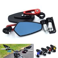 Universal Motorcycle 7/8 quot; 22mm Handlebar Aluminum Rear View Mirrors For HONDA CB1000R CB1000RR CB1100 CB1300 CBF1000 CBF600/S