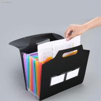 ✼ Plastic Portable File Folder Extension Wallet Receipt File Sorting Organizer Office Storage Bag Folders Filing Products