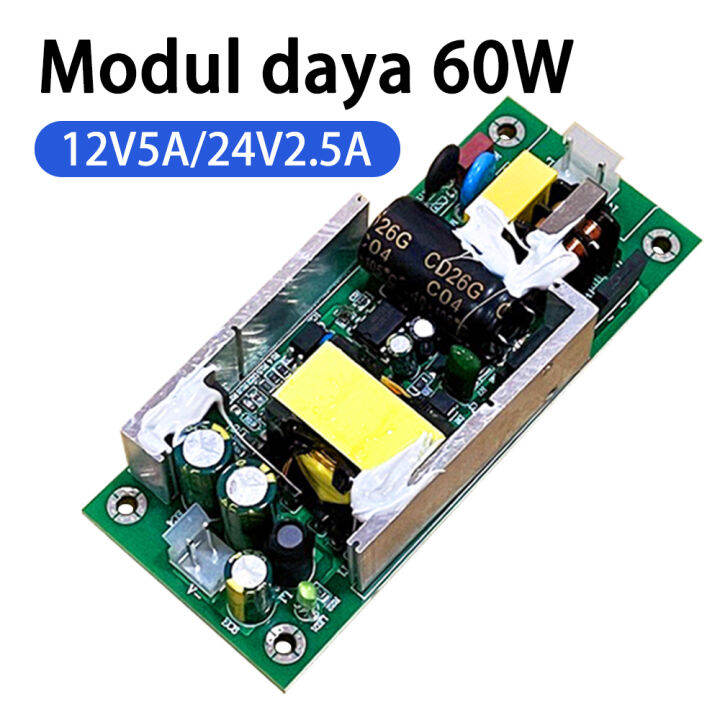 AC To DC Power Supply Module AC 220V To DC 12V 24V with Overvoltage Overload ShortCircuit