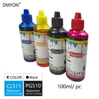 【┋】 KingNet_lk DMYON PG510 CL511หมึกเปลี่ยนสำหรับ510 511 XL สำหรับ MP240 MP250 MP260 MP280 MP480 MP490 IP2700เครื่องพิมพ์