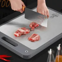 Kitchen Accessories Cutting Board Stainless Steel Vegetable Cheese Charcuterie Multifunctional Table Chopping Blocks Set Storage