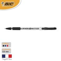 BIC บิ๊ก ปากกา Gel-ocity Stic ปากกาเจล เเบบถอดปลอก หมึกดำ หัวปากกา 0.5 mm. จำนวน 1 ด้าม