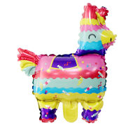 10pcs Alpaca Balloon Foil Balloons Pinata Anniversaire Birthday Party Decorations Girl Kids Toys Cartoon Animals Balon Globos