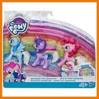 สินค้าขายดี!!! ของเล่น ตุ๊กตา มายลิตเติ้ล โพนี่ My Little Pony Toy Rainbow Tail Surprise 3-Pack ของแท้ ของเล่น โมเดล โมเดลรถ ของเล่น ของขวัญ ของสะสม รถ หุ่นยนต์ ตุ๊กตา โมเดลนักฟุตบอล ฟิกเกอร์ Model