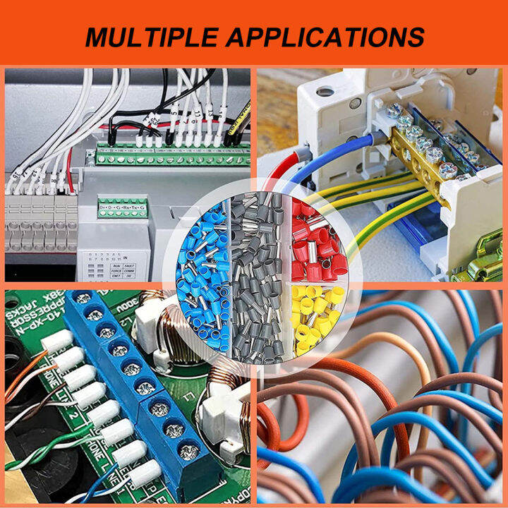 ชุดคีมปอกสายไฟ-พร้อมหางปลาแฉกจั้มสายไฟ-คละสี-คละขนาด-แบบบรรจุกล่อง-cord-end-crimper-1250-terminals-kit