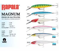 เหยื่อ RAPALA MAGNUM CDMAG 14 ซม. สี RH (เหยื่อดำลึก 4.5-5.4 เมตร)