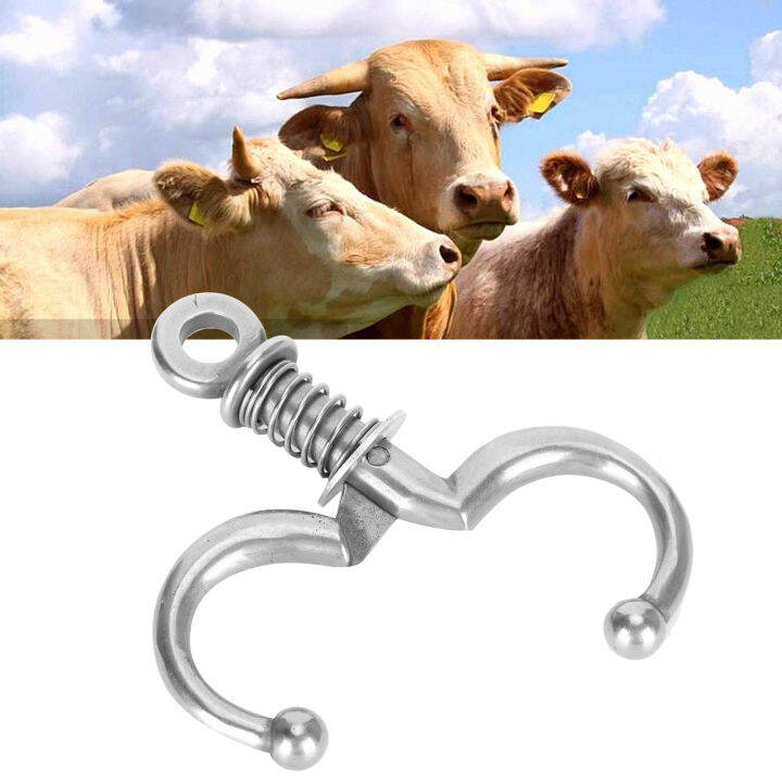 Cattle Nose Ring Stainless Steel Cattle Binding Tool Farm for Cattle ...