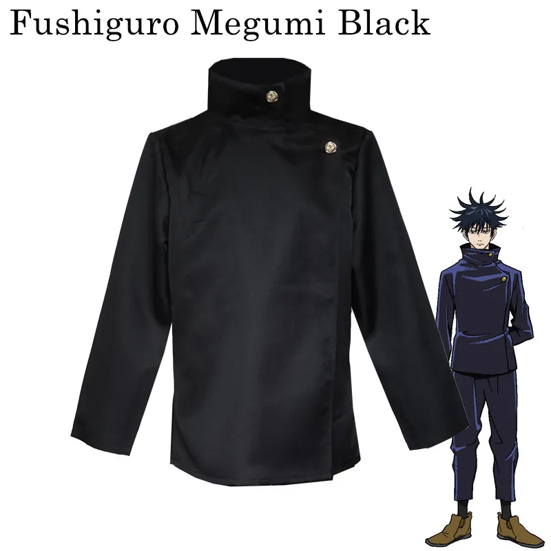 Ready stock Anime Jujutsu Kaisen Yuji Itadori Fushiguro Megumi Gojo Satoru Toge Inumaki Cosplay Long Sleeve Outwear Coat Ready stock Anime Jujutsu Kaisen Yuji Itadori Fushiguro Megumi Gojo Satoru Toge Inumaki Cosplay Long Sleeve Outwear Coat