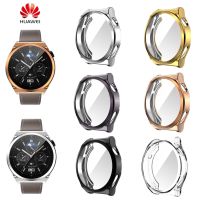 ตัวป้องกันหน้าจอ Tpu เต็มรูปแบบ สําหรับ Huawei Watch GT3 Pro 46 มม. Huawei GT3 Pro 43 มม. เคสใส เคสกันกระแทก 〖LYUE〗