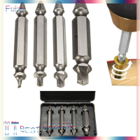 Fulai 4ชิ้นชุด DOUBLE SIDE damage screw EXTRACTOR OUT Remover Bolt STUD TOOL