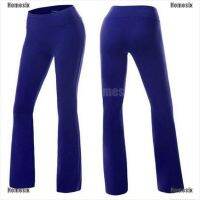 [HOMSI] Womens Yoga Pants Bootcut Run Gym Jogger Leggings Flare Trousers Wide Leg Ladies POO