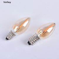 【คุณภาพสูง】Valley E14/E12 C7 หลอดไฟ Led 0.5W Th สําหรับติดตกแต่งระย้า