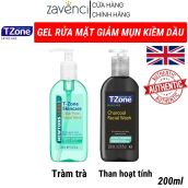 Sửa Rửa Mặt T-ZONE Sữa rửa mặt tinh chất trà tràm Clear Pore Facial Wash Daily Cleansing Làm Sạch Da Giảm Mụn zavenci (200ml)