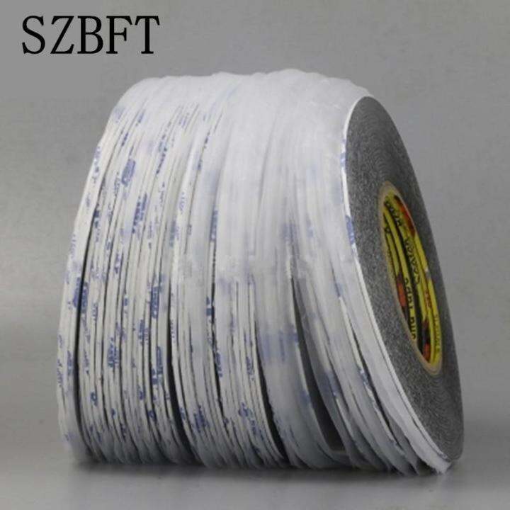 SZBFT 1mm *50m Super Slim & Thin Black Double Sided Adhesive Tape for