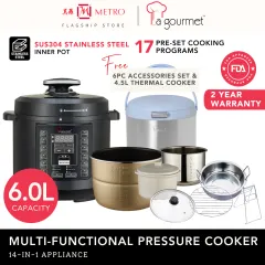 Duo Plus 9-in-1 Multi-Functional Smart Cooker with 6QT Ceramic Non-Stick  Inner Pot (6 QT/5.7 L) - Instant Pot Singapore