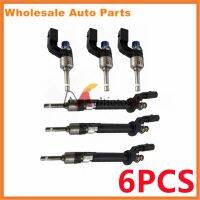 3/6PCS 03H906036 03H906036A การใช้หัวฉีดสำหรับ Audi Q7 VW CC Passat Touareg 3.6L V6 03H906036F แบบใหม่และปรับสภาพ