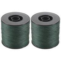 2X 500M 100LB 0.5mm Super Strong Braided Fishing Line PE 4 Strands Color:Dark Green