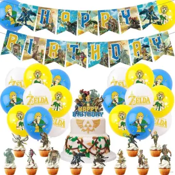 Zelda Birthday Party Decoration, Decorations Supplies Set