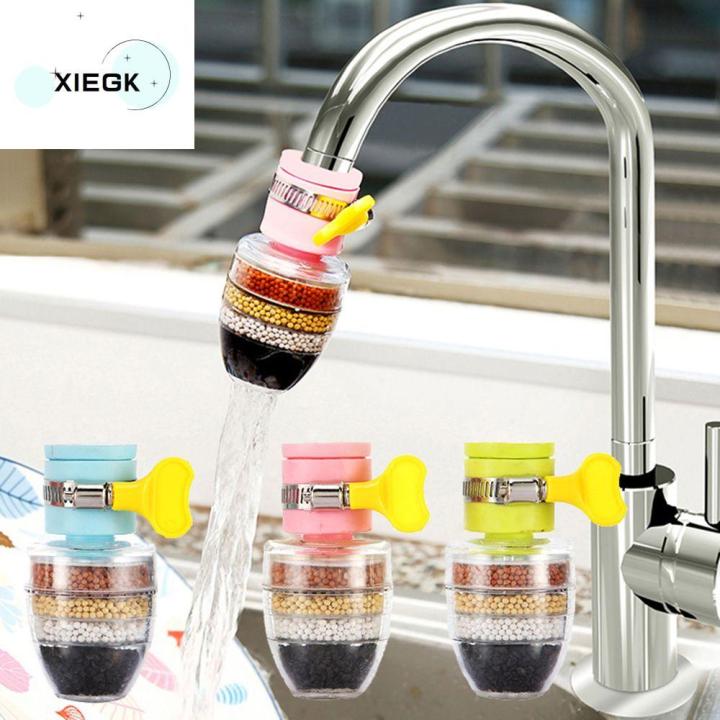 xiegk-ทำความสะอาด-6-ชั้น-พร้อมตลับกรอง-ครัวเรือน-ครัว-ถ่านกัมมันต์-เครื่องกรองน้ำ-faucet-tap-เครื่องกรองน้ำ-เครื่องกรองน้ำ-faucet