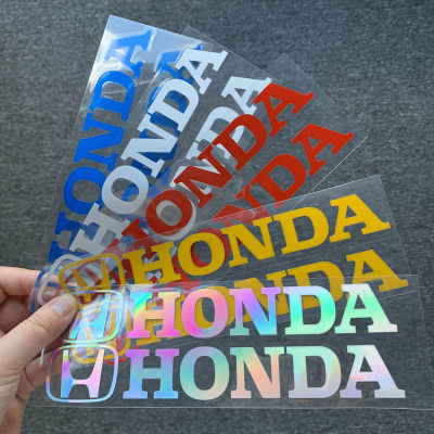 มอเตอร์ไซค์ฮอนด้าสติกเกอร์สะท้อนแสงสำหรับ CB500X PCX150ด้านข้าง Guardrail Decals ขนาดมาตรฐานจาก Honda