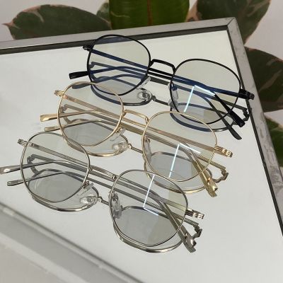 A5312-I2แว่นตาออโต้เลนส์งานญี่ปุ่น[ออกแดดเปลี่ยนสี]แว่นตากรองแสงสีฟ้าและกันuvได้100%