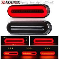 【hot】✇∋  12V 24V Car Truck Flowing Turn Signals Brake Lights 3 1 Tail Taillight Flash indicator RV UTV Stop Lamps