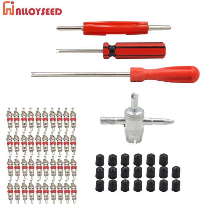 4 IN 1 Valve Core Extractor Valve Core Removal Wrench for RV Car