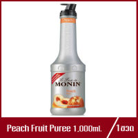 MONIN Peach Fruit Puree โมนิน เพียวเร่ พีช 1,000ml.(1ขวด)