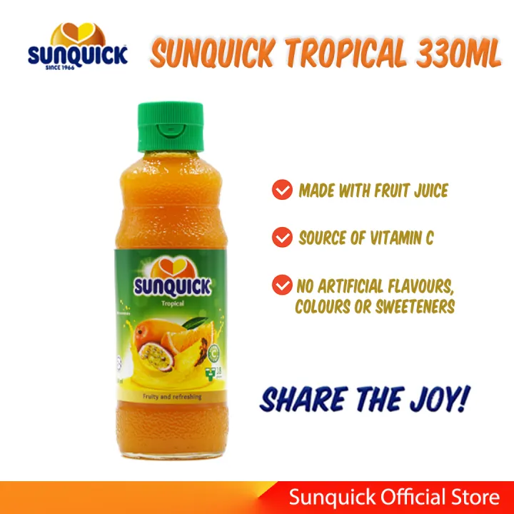 Sunquick Tropical Juice Concentrate 330ml Lazada PH