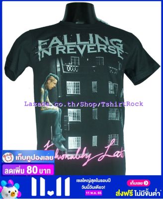 เสื้อวง FALLING IN REVERSE เสื้อยืดวงดนตรีร็อค เสื้อร็อค  FIR1383 ส่งจาก กทม.