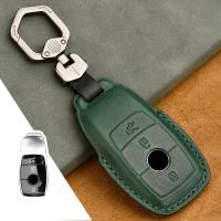 ✼▧ Car Key Case for Mercedes Benz E Class W213 W205 E200 E260 E300 E320 AMG CLA 2018 2019 2020 Remote Fob Leather Key Cover