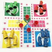 Bộ cờ cá ngựa giá rẻ bàn giấy giúp tạo trò chơi tập thể vui nhộn