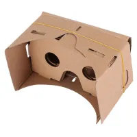 6 inch DIY 3D VR Virtual Reality Glasses Hardboard For Google Cardboard