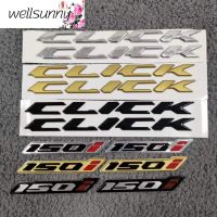 Wellsunny 1คู่ Honda Click Emblem 150i สำหรับโลโก้รถจักรยานยนต์3D Original Quality