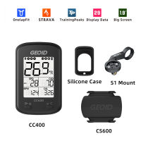 GEOID CC400จักรยาน GPS คอมพิวเตอร์จักรยานสมาร์ทคอมพิวเตอร์ Speedometer ไร้สายบลูทูธ Ant Lap Odometer อุปกรณ์ขี่จักรยานนาฬิกาจับเวลา