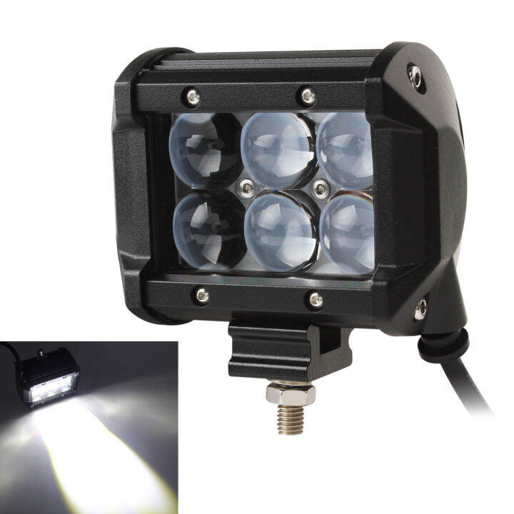 2pcs-4นิ้ว30w-2550lm-รถ-led-ทำงาน4wd-atv-off-road-suv-ขับรถ-spotlight-bar-โคมไฟ-lights