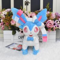 【YF】 Pokemon Plush Toys Sylveon Vaporeon Espeon Umbreon Shiny Figurine Anime Doll Pikachu Soft Stuffed Dolls For Kids Gifts