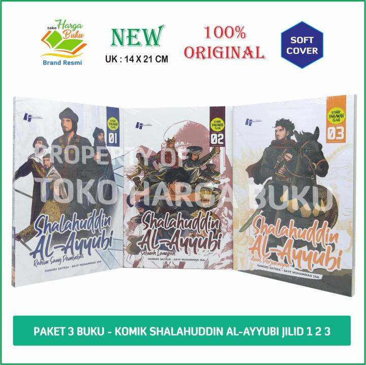 Paket 3 Buku Komik Shalahuddin Al-Ayyubi Jilid 1 2 3 SLB | Lazada Indonesia