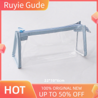 Ruyie กล่องดินสอ PVC ใสกระเป๋าดินสอกันน้ำน่ารักสำหรับนักเรียนเครื่องเขียนอุปกรณ์การเรียนกระเป๋าใส่ดินสอปากกาแบบพกพา