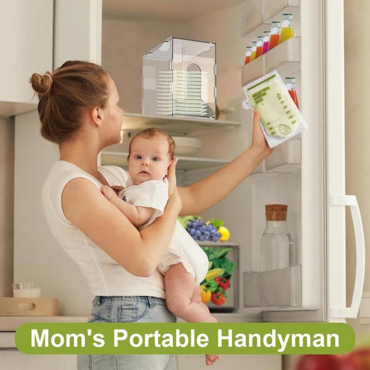 breastmilk-storage-containers-for-fridge-breast-milk-storage-tower-clear-acrylic-breastmilk-organize-large-capacity-for-breast-milk-bags-storage-grand