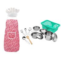 Childrens Play Kitchen Toys Stainless Steel Do Not Take The Pot Kitchen Toy Set