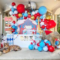 【DT】hot！ 1set Balloons Circus Arch Garland Gold Ballon Baby Shower Wedding Birthday Gifts