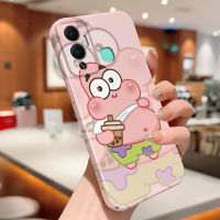 เคส GGK สำหรับ Infinix 10 Play Hot 11 Play 12 Play Hot 9 Play Note 12 G96สมาร์ท6การ์ตูน SpongeBob ฟิล์มเคสโทรศัพท์การออกแบบกรอบเต็มรูปแบบเปลือกแข็งเคสห่อหุ้มกันกระแทกคลุมทั้งหมด