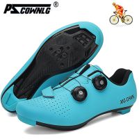 Fashion Road cycling shoes SPD Mens Sneaker white MTB Professional Mountain Bike Breathable Bicycle Racing Self-Locking Shoes