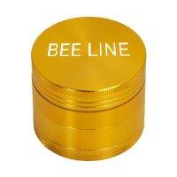 [Free ship] BEE new zinc alloy smoke grinder four-layer grind