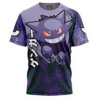 2023 NewGengar V3โปเกมอนเสื้อยืด