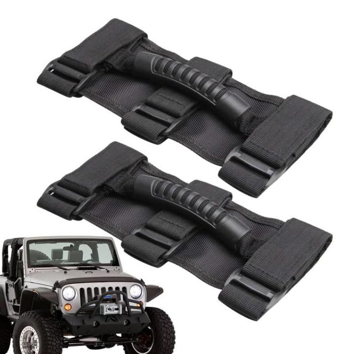 car-roll-bar-grab-handle-2pcs-grab-handles-car-grip-handle-roll-bar-anti-slip-practical-grab-bar-handle-set-for-car-interior-accessories-frugal